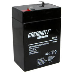 BATTERY LEAD ACID 6V 5AH 2.75X1.85X3.9IN(LXWXH)