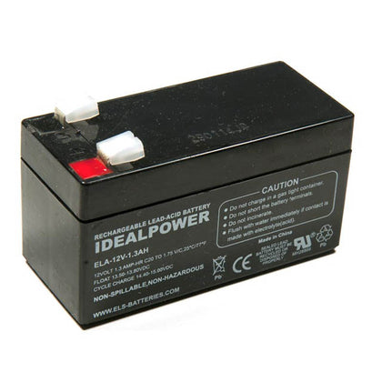 BATTERY LEAD ACID 12V 1.3AH QT 3.81X1.77X2.05IN(LXWXH)