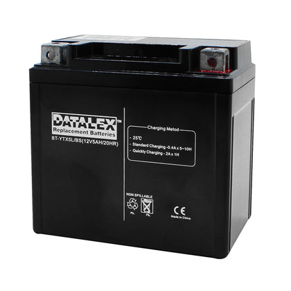 BATTERY LEAD ACID 12V 5AH 4.48X2.75X4.21IN MOTORCYCLE BATT