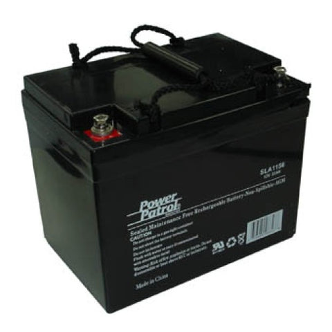 BATTERY LEAD ACID 12V 35AH BOLT TERMINAL 7.67X5.12X6.38IN(LXWXH)