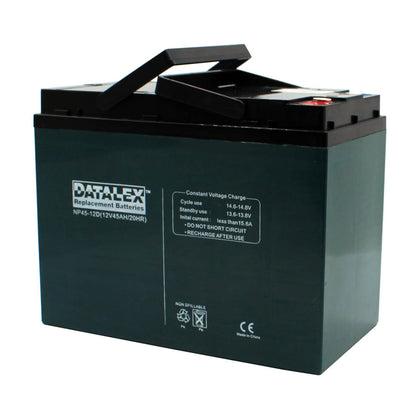 BATTERY LEAD ACID 12V 45AH BOLT 9X7.75X4.75IN