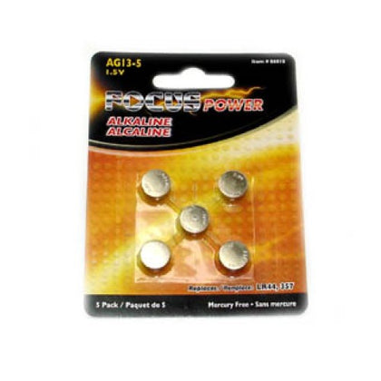 BATTERY ALKALINE AG13 1.55V COIN