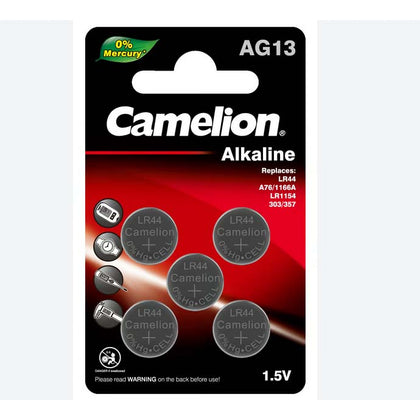 BATTERY ALKALINE AG13 1.5V RELACES 357 LR44 A76 LR1154 SR44