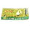 BATTERY SILVER OXIDE 364 REPLACES SR621SW SR60 AG1 LR60