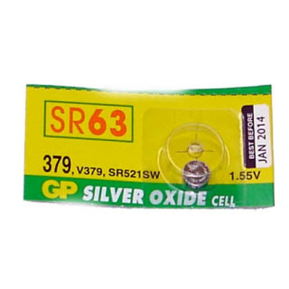 BATTERY SILVER OXIDE 379 REPLACES SR521SW SR63 AG0 SB-AC
