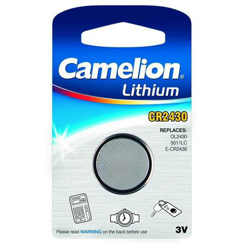BATTERY LITHIUM 3V COIN CR2430