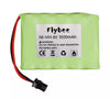 BATTERY NI-MH 5XAA 6V 3500MAH WITH JST-SM-2PIN CONNECTOR