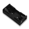 BATTERY HOLDER AAAX2 PLAS SOL BLACK