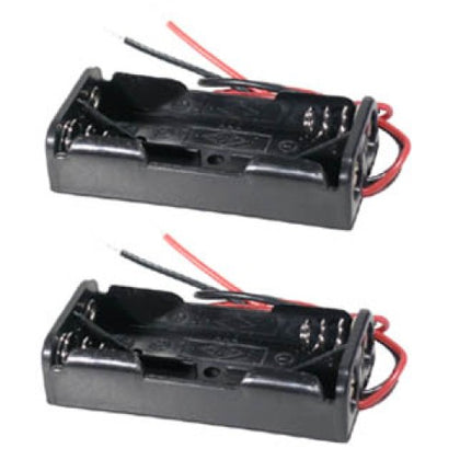 BATTERY HOLDER AAAX2 PLASTIC WITH WIRES