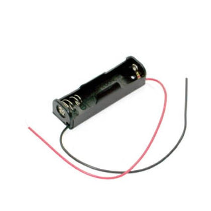 BATTERY HOLDER AAX1 PLASTIC WITH WIRES