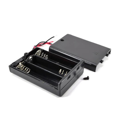 BATTERY HOLDER AAX3 WITH WIRES AND COVER