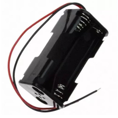 BATTERY HOLDER AAAX4 WITH WIRES