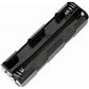 BATTERY HOLDER AAX8 PLASTIC BLK SNAP