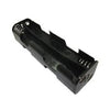 BATTERY HOLDER AAX8 PLASTIC BLK SNAP