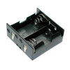 BATTERY HOLDER DX2 PLASTIC BLK WITH SOLDER LUG CONN
