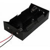 BATTERY HOLDER DX4 PLASTIC BLK WITH WIRE