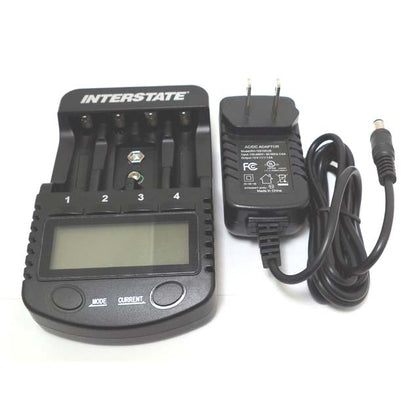 BATTERY CHARGER NICD/NI-MH UNIVERSAL 4XAAA/AA/1X9V