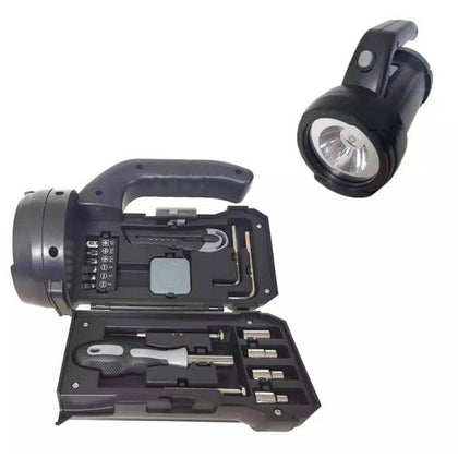 FLASHLIGHT WITH 17PCS TOOL KIT 3AA BATTERIES NOT INCLUDED