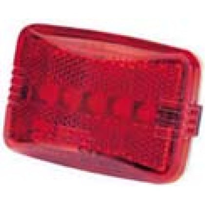 BICYCLE SAFETY FLASHER RED W/ STRAP & CLIP REQUIRE 2AA