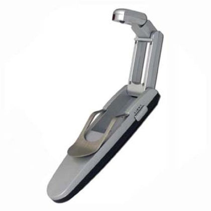 BOOKLIGHT WHITE LED ADJUSTABLE HEAD HOLDS PAGES USES 3XLR44