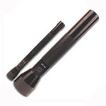 FLASHLIGHT WHITE 3 & 6 LED TWIN PACK ALUMINIUM BODY BLACK