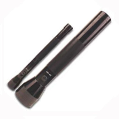FLASHLIGHT WHITE 3 & 6 LED TWIN PACK ALUMINIUM BODY BLACK