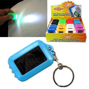 FLASHLIGHT SOLAR WITH KEYCHAIN