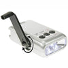 FLASHLIGHT LED HAND CRANK WITH CHARGER