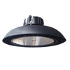 LED HIGH BAY ROUND LIGHT 15IN BLK 277-480V 200W 130LM/W 4000K