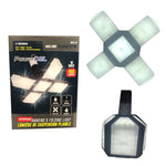 HANGING & FOLDING LIGHT 400LUMEN RECHARGEABLE CAMPING & SECURITY