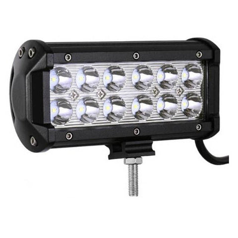 LIGHT BAR 12 LED 10-30VDC 3000LM 6.5X3.1IN 6000K 3A 36W IP67