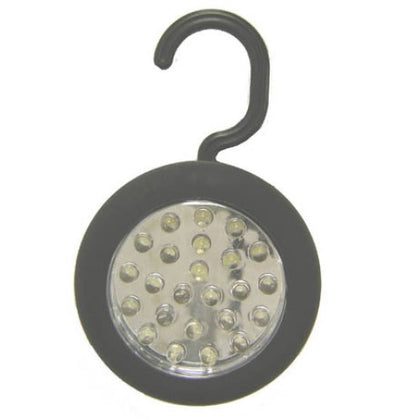 CABINET LIGHT 24 LED W/HOOK AND MAGNET ASSORTED COLOUR