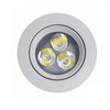 LED LIGHT 3 LED SILVER BODY
