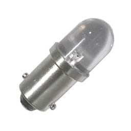 LED BULB BAYONET 12V WHITE BA9S