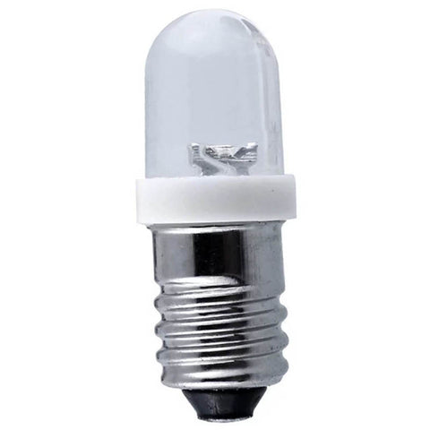 LED BULB SCREW WHITE 3VDC E10