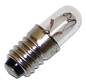 BULB SCREW 6.3V 150MA 11X30MM T-3 1/4 LAMP #40