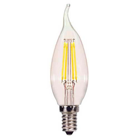 BULB VINTAGE SCREW 120V CA35 CANDELABRE 140LUMENS  3000HRS