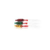 BULB 12V 60MA 4X14MM W/120MM WIRE ASSORTED COLOR 3PCS/PACK