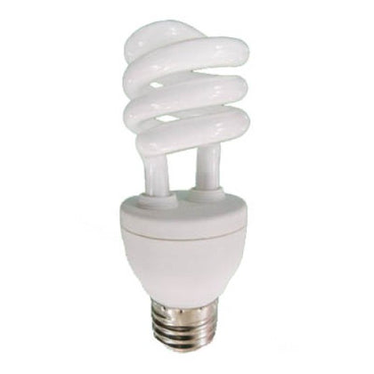 BULB COMPACT FLOUROSCENT 11W MINI WARM WHITE ENERGY SAVER 40W