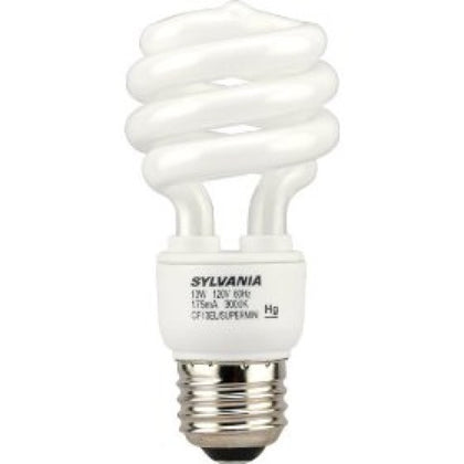 BULB COMPACT FLUORESCENT 13W SOFT WHITE ENERGY SAVER (60W) 3P