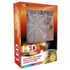 LED SNOWFLAKE TREE TOPPER MULTI COLOUR NEEDS 2 AA BATTERIES
