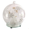 LED COLOUR CHANGING LIGHT-UP GLASS ORNAMENT MULTICOLOUR INDOR