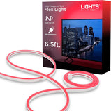 LED FLEXIBLE STRIP RED USB POWER SOURCE 6.5FT STRIP