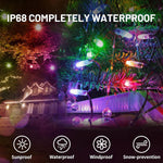 LED STRING LIGHT OUTDOOR 42FT BLUETOOTH WITH 12V PSU