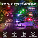 LED STRING LIGHT OUTDOOR 42FT BLUETOOTH WITH 12V PSU