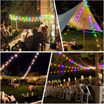 LED STRING LIGHT OUTDOOR 42FT BLUETOOTH WITH 12V PSU