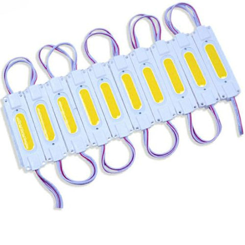 LED 3XCOB 12V MODULE WHITE 6500K ip65 waterproof 2w cob led