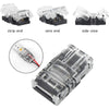 LED STRIP SNAPON 2P STRIP-WIRES 10MM CONNECTOR FOR IP65 STRIPS