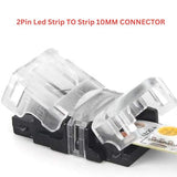 LED STRIP SNAPON 2P STRIP-STRIP 10MM CONNECTOR FOR IP65 STRIPS