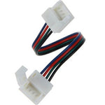 LED STRIP SNAPON 4P F-F 10MM W/15CM CABLE